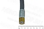 РВД 8-21,5 L=1,6м (М16х1,5 гайка 19) (М16х1,5 гайка 19) 1SN (Металлорукав) 