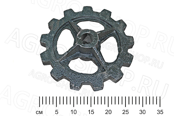 Звездочка ТСН 00.105 ведущая, наклонного редуктора (d=36 мм) ТСН-3Б 