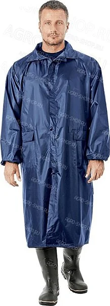 Плащ НЕЙЛОН, т/синий (XL (52-54)