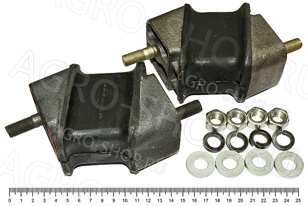 Подушки 3306-1001800 двигателя в сборе (2шт) ГАЗ-3309,ГАЗ-3302,Валдай, Евро-3 