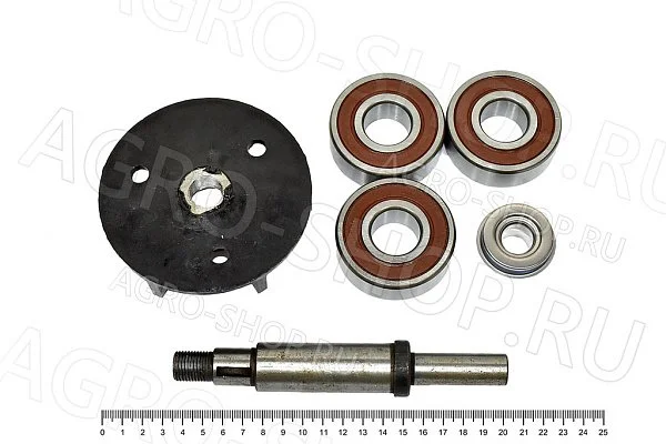 РК водяного насоса Д-260.5Е3 / Д-260.12Е3 (вал+подш.+уплотн.+крыльчатка) (А998) 