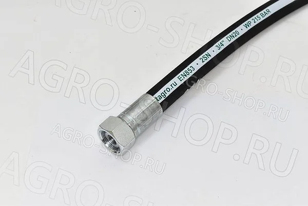 РВД 20-21,5 L=0,85м (М30х1,5 гайка 36) (М30х1,5 гайка 36) 2SN (FeatAgro) 