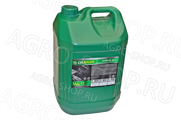 Масло трансмиссионное ТАД-17 20л OILRIGHT
