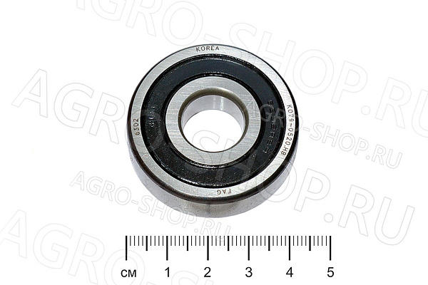 Подшипник 6302-2RS / 180302 (15х42х13) (FAG) 