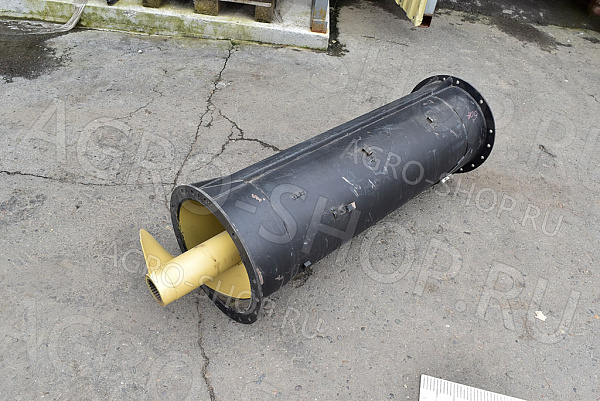 Шнек 145.48.01.080 выгрузной в сборе (L=1397 мм) Акрос, Торум 