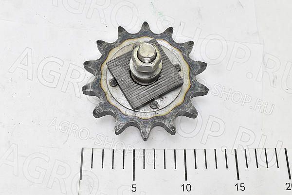 Звездочка ПР 15.500 натяжная в сборе с осью Z=14 ПРФ-145, ПРФ-180 