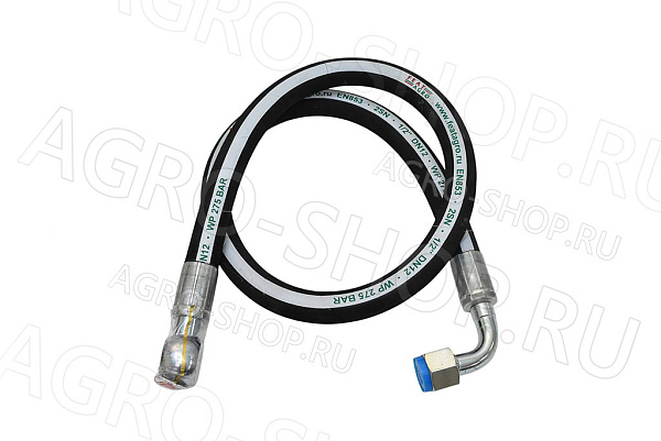 РВД 12-28 L=1м (М20х1,5 гайка 24) 90* (Banjo М20) 2SN (FeatAgro) 