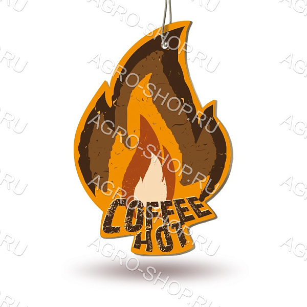 Ароматизатор AVS AFP-002 Fire Fresh (Coffee Hot/Кофе) (бумажные)