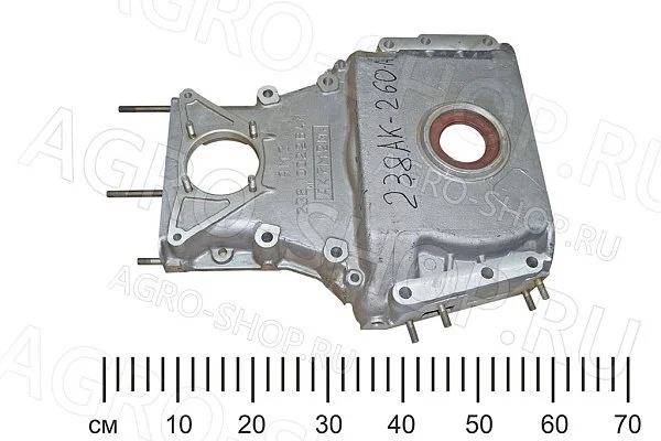 Крышка 238АК-1002261-А блока передняя ЯМЗ-238АК 