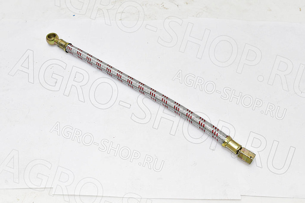 Маслопровод 240-3509150 компрессора L=352мм мет. оплетка Д-243/245 (Master Part)
