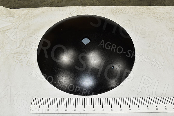Диск культиватора БДТ-0801-03 t=8мм ст65Г(660мм квадрат 51х51) FeatAgro