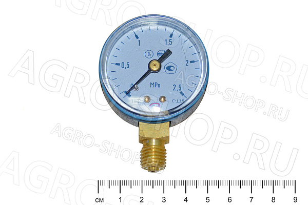 Манометр  кислородный 2,5 МПа (25 атм.) 