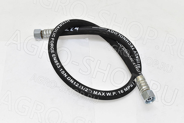 РВД 12-27,5 L=1м (М20х1,5 гайка 24) (М20х1,5 гайка 24) 1SN (Металлорукав) 