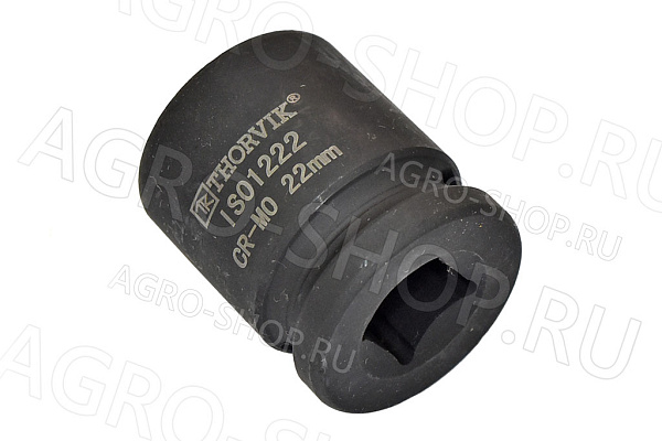Головка торцевая 22мм 1/2" ударная Thorvik (IS01222)