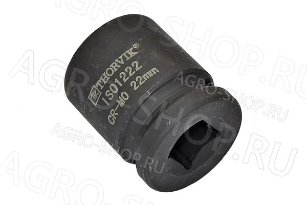 Головка торцевая 22мм 1/2" ударная Thorvik (IS01222)