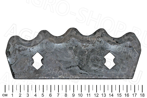 Нож РСК-12.02.01.401 2 отверстия (термообработка) РСК-12 