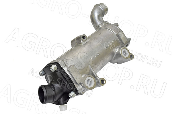 Теплообменник 7601-1013600-03 (круглый) трубчатый с патрубком ЯМЗ-236 Автодизель ПАО