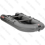 Лодка Алтай А360 (серый, надувное дно)
