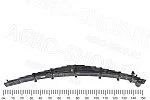 Рессора 130-2902007-03 передняя (11 листов) с ушком ЗИЛ-130 ЧМЗ