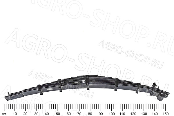 Рессора 130-2902007-03 передняя (11 листов) с ушком ЗИЛ-130 ЧМЗ