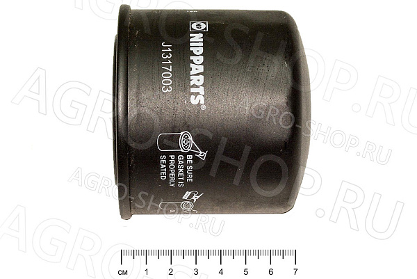 Фильтр масляный J1317003 (W811/80, W815/80) Kukje A2300 N2; Caterpillar CAT DP 20 CNT   