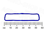 Прокладка 13-1007245 крышки клапанов силикон (синий) ГАЗ-53,3307,66 