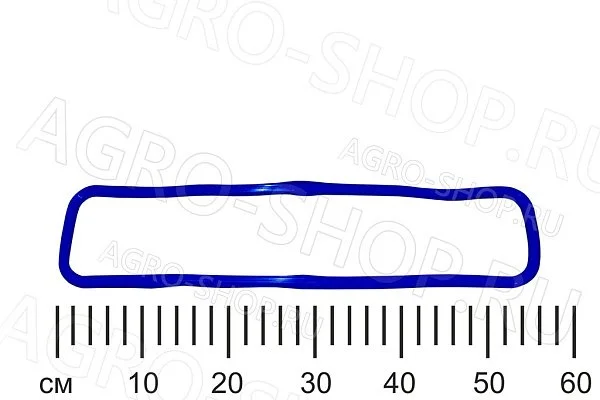 Прокладка 13-1007245 крышки клапанов силикон (синий) ГАЗ-53,3307,66 