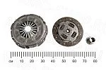 Комплект сцепления W00280D / 2122-1601620-019 корзина+ведом+муфта КПП н/о Газель-NEXT Cummins 2.8 Е-4 (149лс) KRAFT TECH