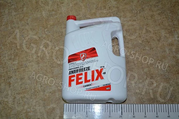 Антифриз FELIX CARBOX G12+ (-40) красный 10кг Тосол-Синтез(69)