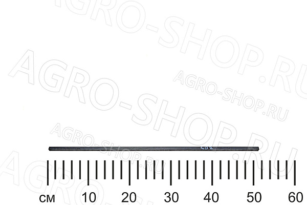 Сталь шпоночная 8х7 ГОСТ 8787-68 ст. 45 прямоугольная (длина 500 мм.) 