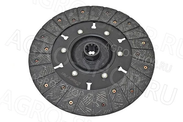 Диск сцепления MP25-1601130-В ведомый (10 шлиц.) безасбестовая накладка Т-40 Master Part