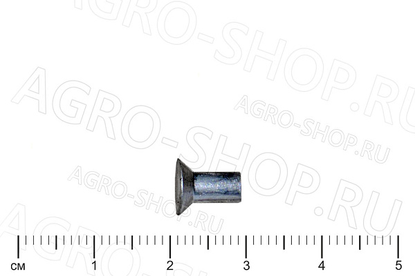 Заклепка 4х8 алюминиевая в потай ГОСТ 10300-80 (Р)