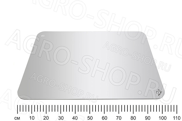 стекло 70-6700012 заднее/переднее (1044х656) МК МТЗ-80 (Б)