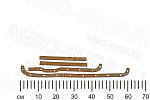 Прокладка поддона 11-6701/11-6710/11-6711 (пробка) ГАЗ-52 