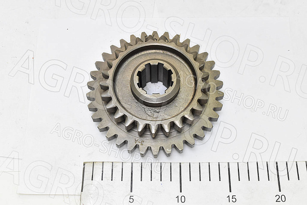 Шестерня Т25-1701343 заднего хода и 8 передачи (z1=25, z2=34) Т-40 