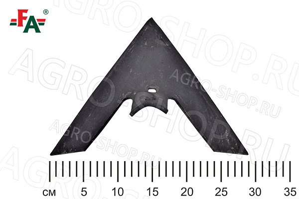 Лапа сеялки СЗС-2,1 33,006 н/об 270 мм ст65Г,штамп, УТС FeatAgro