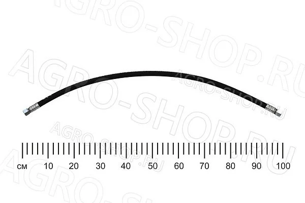 РВД 12-27,5 L=1м (М20х1,5 гайка 24) (М20х1,5 гайка 24) 1SN (Металлорукав) 
