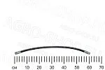 РВД 8-10 L=0,6м (DKOL М16х1,5 гайка 19) (DKOL М16х1,5 гайка 19) 2SN (FeatAgro) 