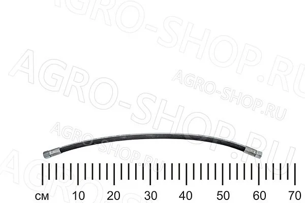 РВД 8-10 L=0,6м (DKOL М16х1,5 гайка 19) (DKOL М16х1,5 гайка 19) 2SN (FeatAgro) 