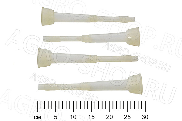 Резина сосковая  (силикон) к д/а АД (к-т 4 шт.)  