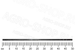 Сталь шпоночная 10х8 ГОСТ 8787-68 ст. 45 прямоугольная (длина 500 мм.) 