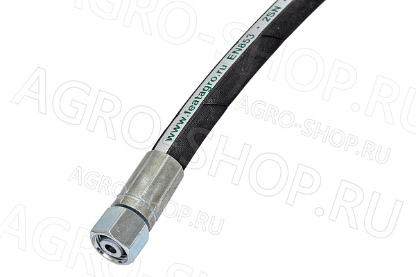 РВД 8-10 L=0,6м (DKOL М16х1,5 гайка 19) (DKOL М16х1,5 гайка 19) 2SN (FeatAgro) 