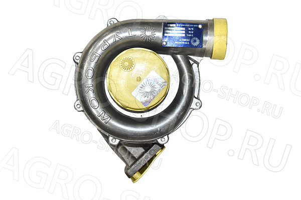 Турбокомпрессор 7С-6М (02) (Автомобили КАМ ЕВРО-4) под хомут правый 740.602 ЕВРО 4  Турбоком Чебоксары