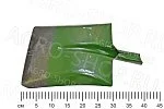 Лопата совковая без черенка зеленая (700+/-30гр) (Рельсовая сталь)  