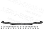 Рессора 3221-2912010 задняя (6 листов) с сайлентблоками ГАЗ-3302 ГАЗ