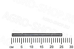 Палец 081.27.20.601 шнека жатки (d=16мм, L=253мм) Жатка РСМ-081.27 