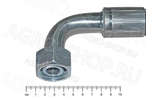 РВД 744Р.46.00.280-1-У1 L=1,44м (DKOL М30х2 ключ 36) 90* (DKOL М30х2 ключ 36) 90* угол 20* 2SN 