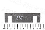 Пластина 71148214 прижима косы SP 115 / MF 9220 Challenger