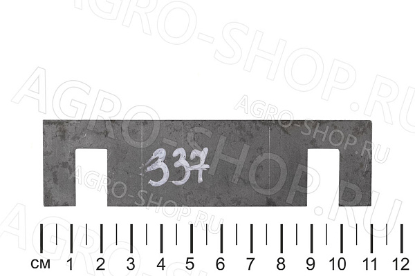 Пластина 71148214 прижима косы SP 115 / MF 9220 Challenger