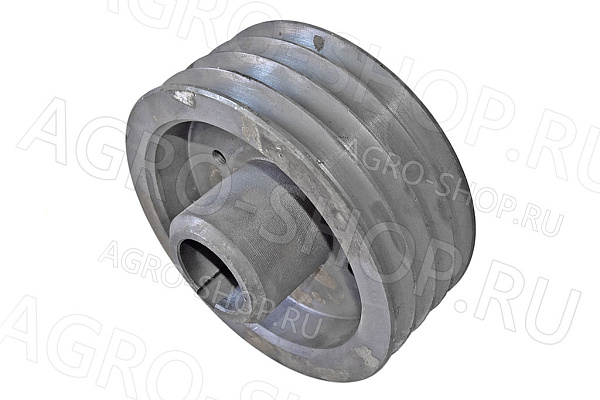 Шкив КУ 203.011 (D=210 мм, d=48 мм, 4 руч.) на эл-ль КД-2 